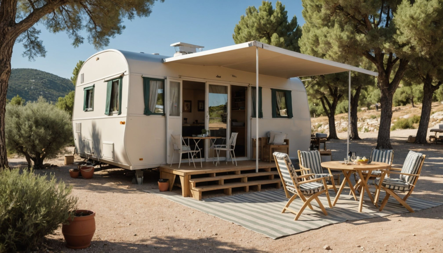Séjour confortable en mobil-home dans la région du verdon avec le camping terra verdon